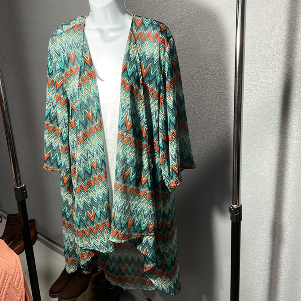 Expresso open front kimono